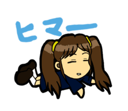 JK lucky girl sticker #120901