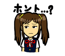 JK lucky girl sticker #120903