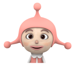 Cosmo Kids / Polka sticker #121188