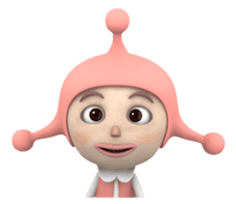 Cosmo Kids / Polka sticker #121188