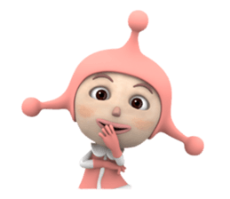 Cosmo Kids / Polka sticker #121190