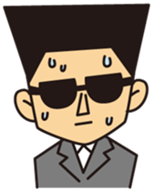 Amusing sub Characters with GITCHAN sticker #121316