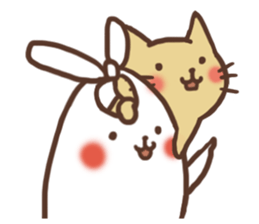 usagi&nekosuke sticker #121790