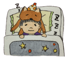 A soft biting dog and me sticker #122546