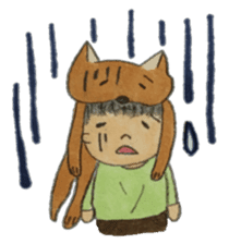 A soft biting dog and me sticker #122551