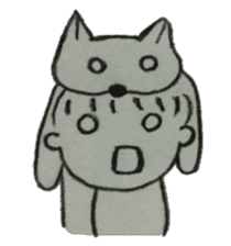 A soft biting dog and me sticker #122553