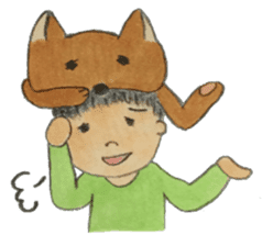 A soft biting dog and me sticker #122566