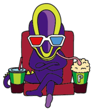 CHAMELEON'S HOLIDAY sticker #122698