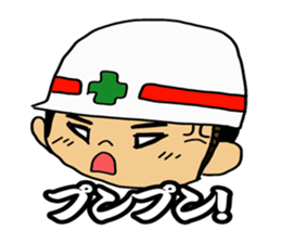 Safety first! Safety earth sticker #123110