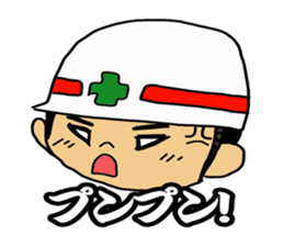 Safety first! Safety earth sticker #123110