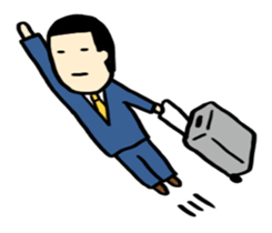 Businessman's sticker sticker #123167