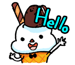 Mr. Ice Cream sticker #123191