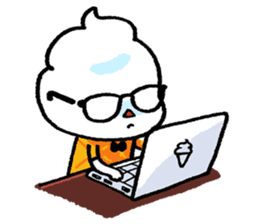 Mr. Ice Cream sticker #123193