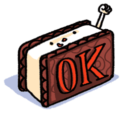 Mr. Ice Cream sticker #123209