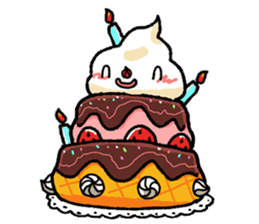 Mr. Ice Cream sticker #123210