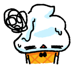 Mr. Ice Cream sticker #123212