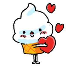 Mr. Ice Cream sticker #123218