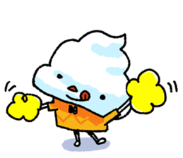 Mr. Ice Cream sticker #123219