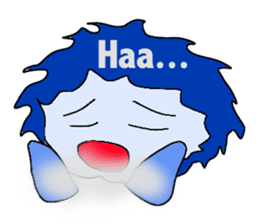 Blue Fire JP sticker #123382