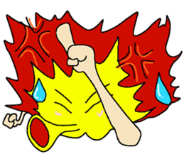 Blue Fire JP sticker #123384