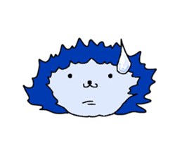 Blue Fire JP sticker #123389