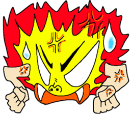 Blue Fire JP sticker #123391