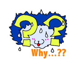 Blue Fire JP sticker #123394