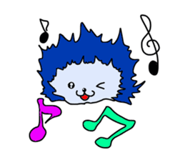 Blue Fire JP sticker #123396