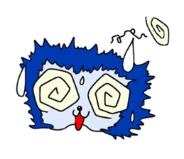 Blue Fire JP sticker #123398