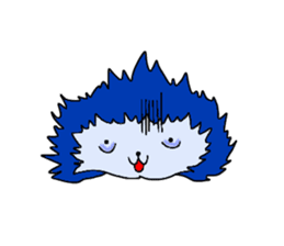 Blue Fire JP sticker #123400