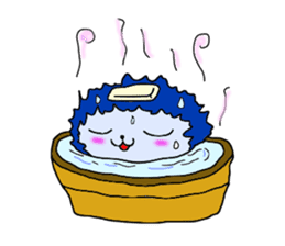 Blue Fire JP sticker #123402