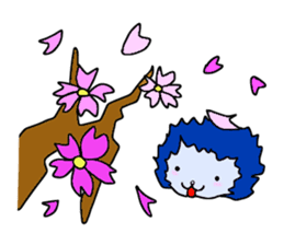 Blue Fire JP sticker #123405