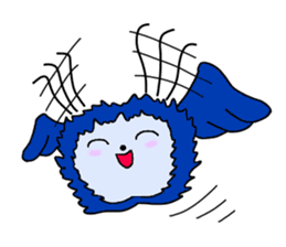 Blue Fire JP sticker #123406