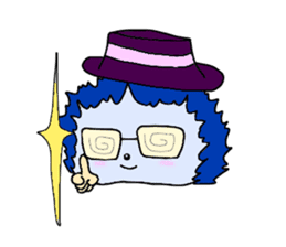 Blue Fire JP sticker #123407