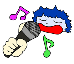 Blue Fire JP sticker #123412