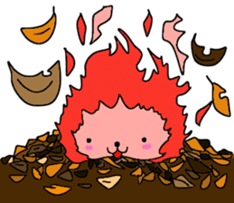 Blue Fire JP sticker #123413