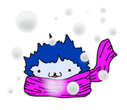 Blue Fire JP sticker #123414