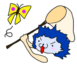 Blue Fire JP sticker #123416