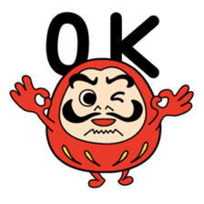 Daruma sticker #123581