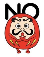 Daruma sticker #123582
