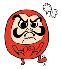 Daruma sticker #123597