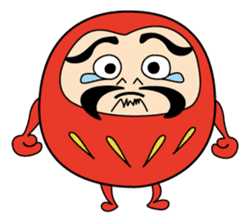 Daruma sticker #123602