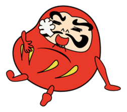 Daruma sticker #123604