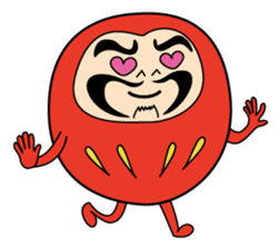 Daruma sticker #123612