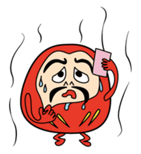Daruma sticker #123615
