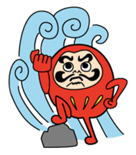 Daruma sticker #123616