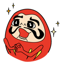 Daruma sticker #123617