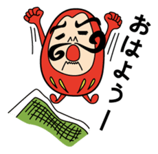 Daruma sticker #123618