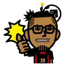 Football team "T-MONSUTWIS " sticker #123819