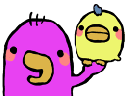 Piyo & Nyoro sticker #123980